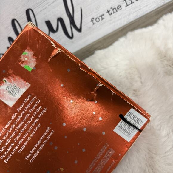 Vintage JOVAN MUSK 2oz Aftershave Cologne Soap On A Rope NEW Box Has Wear NEW - Picture 8 of 10